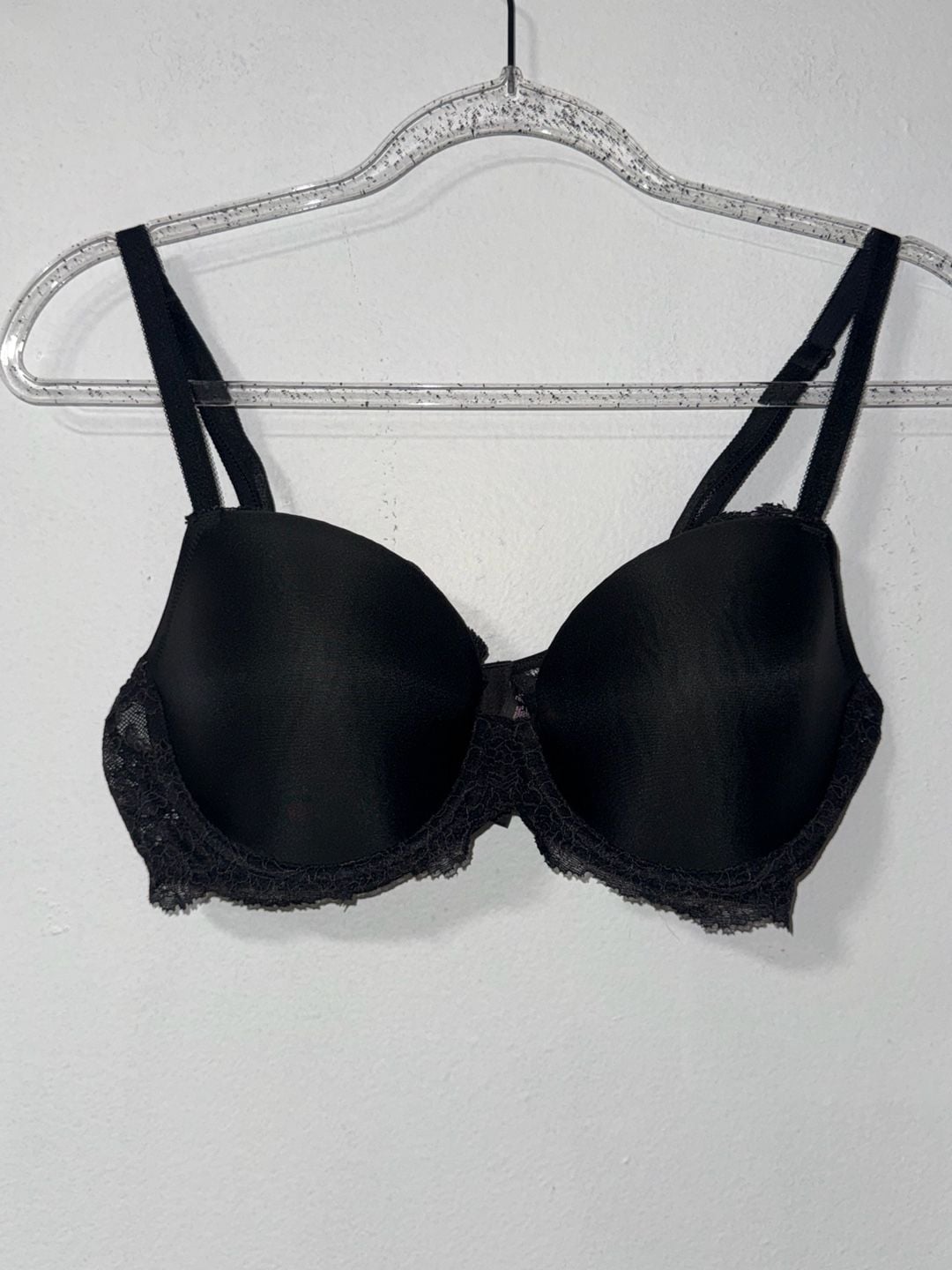 Victoria's Secret Dream Angels Lined Demi Bra 36D Black 2