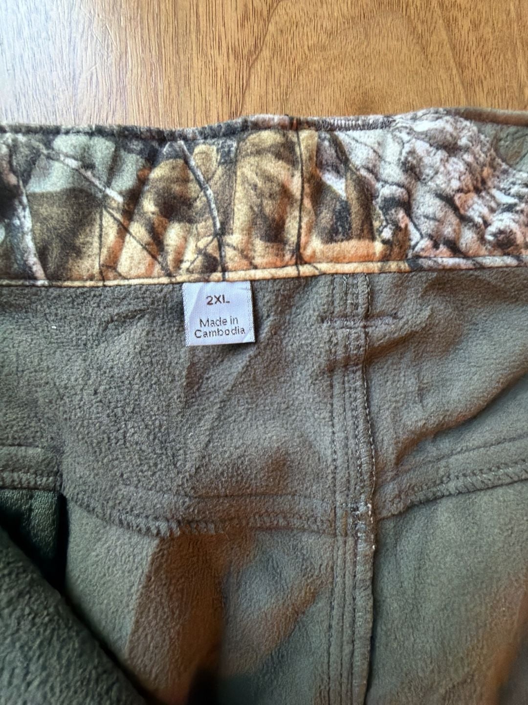 Carhartt Camouflage Hunting Pants Size 2XL Regular Realtree Edge 2