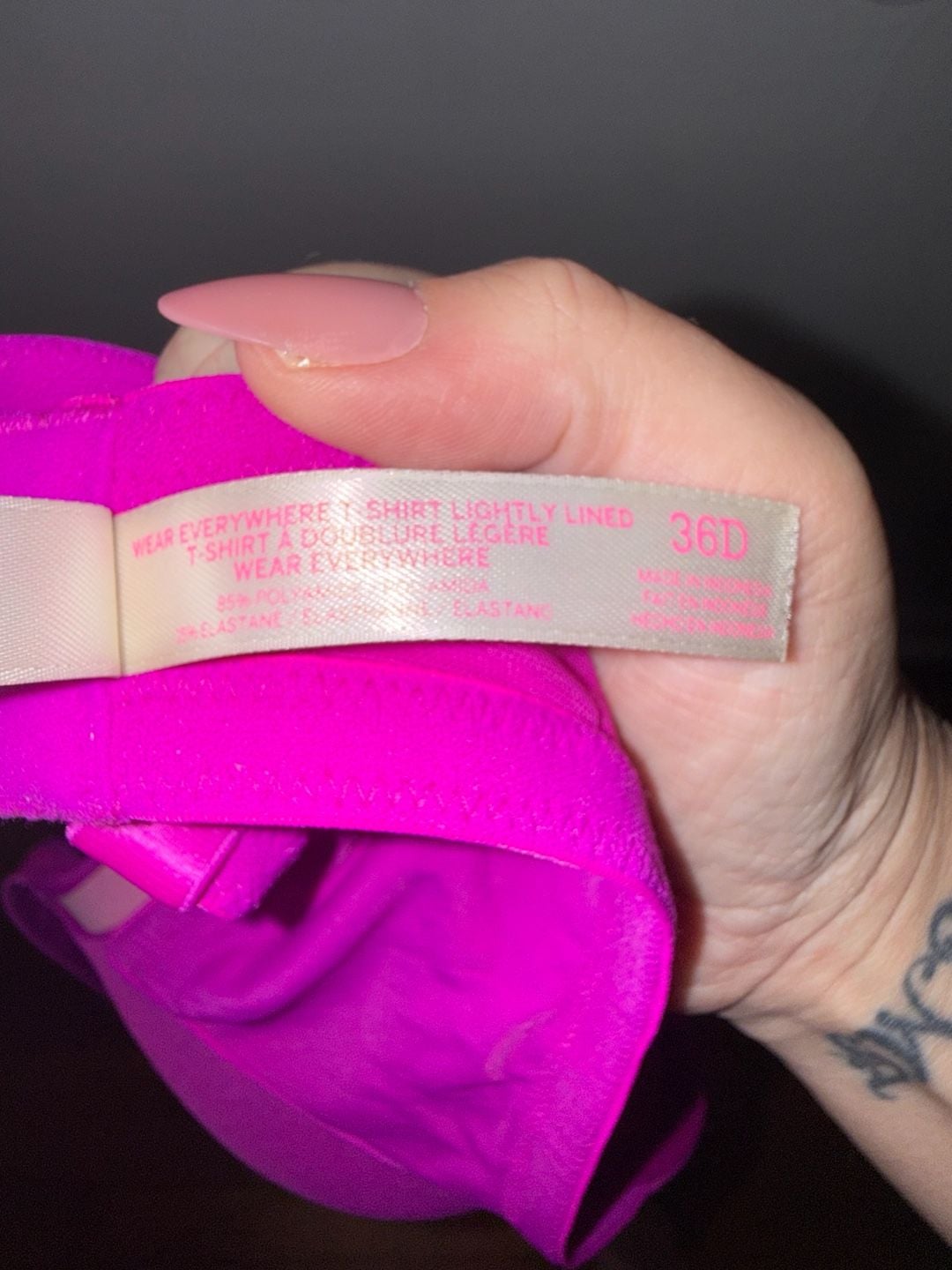 Victoria's Secret Pink Wear Everywhere 36D Bra 4