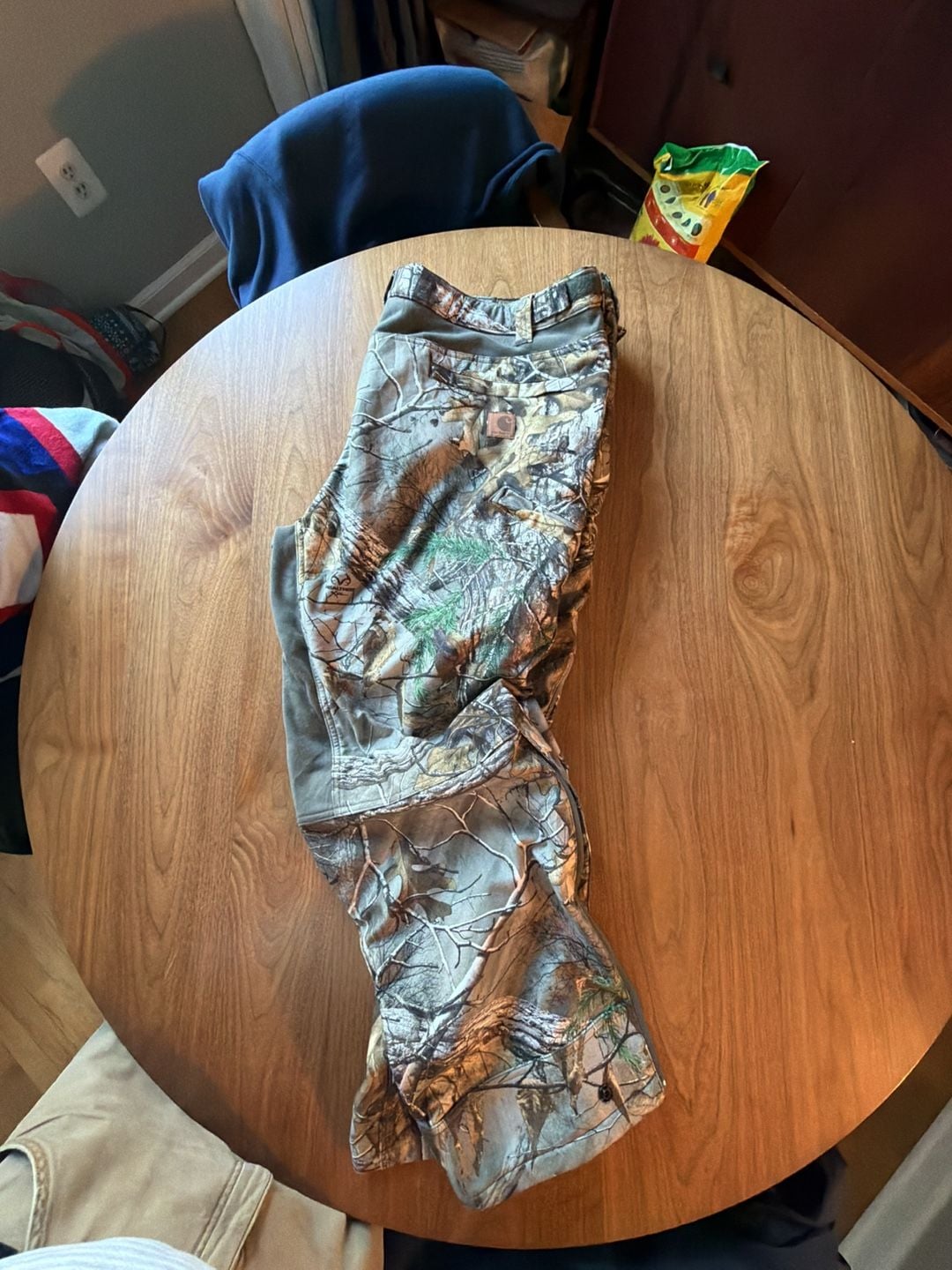 Carhartt Camouflage Hunting Pants Size 2XL Regular Realtree Edge 4