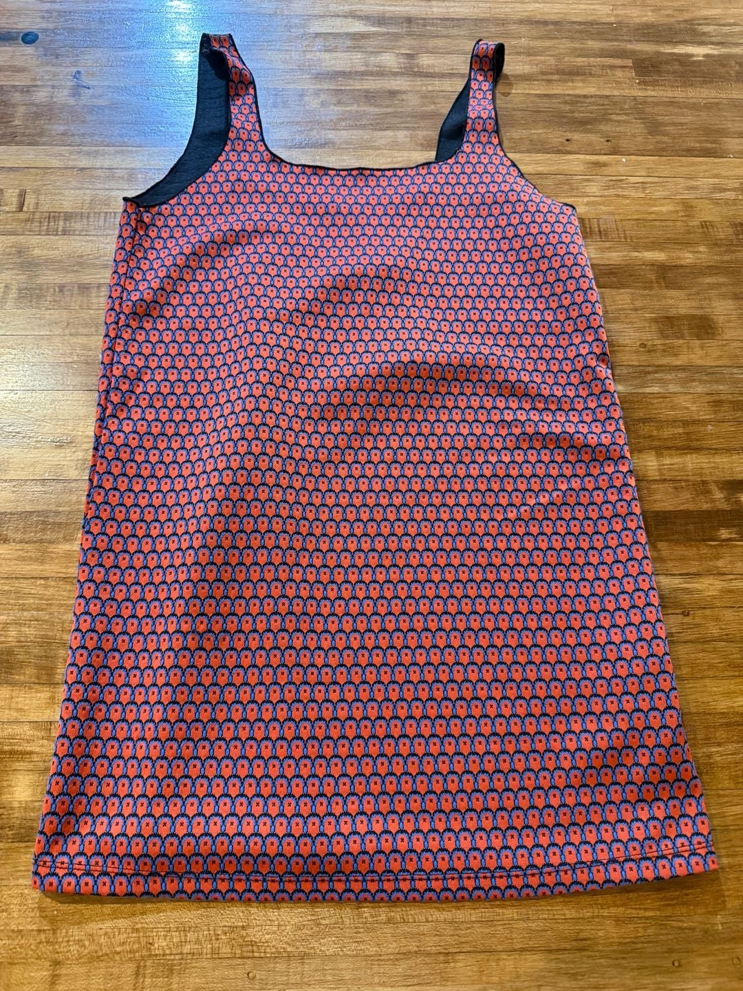 Zara Retro Pattern Mini Dress Sz Med (q1) 3