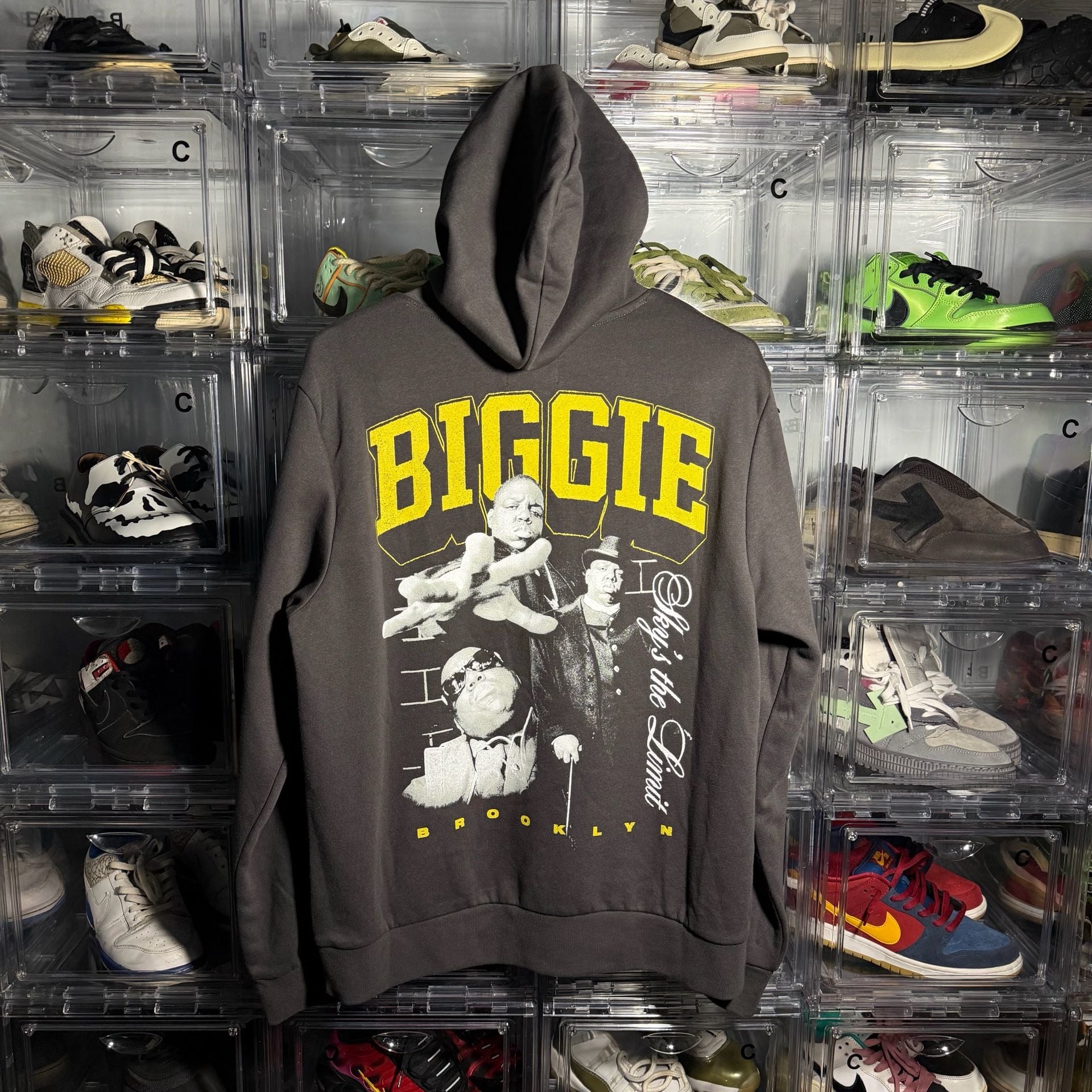 Old Navy Notorious B.I.G. Biggie Smalls Graphic Hoodie Size L 4