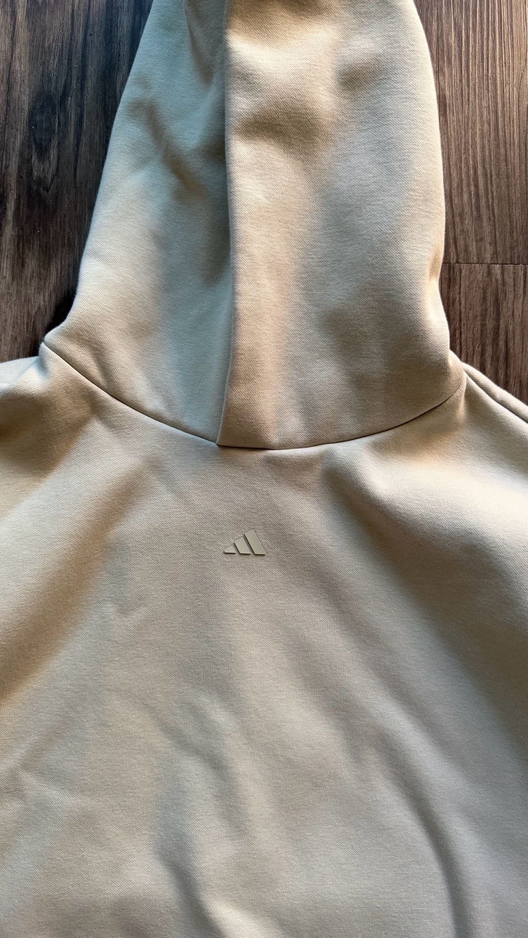 Adidas Baskeball Sueded Hoodie Sweatshirt Halo Green Medium 9
