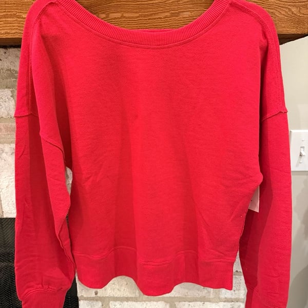 The Sweatshirt Project Red Sweatshirt Size S