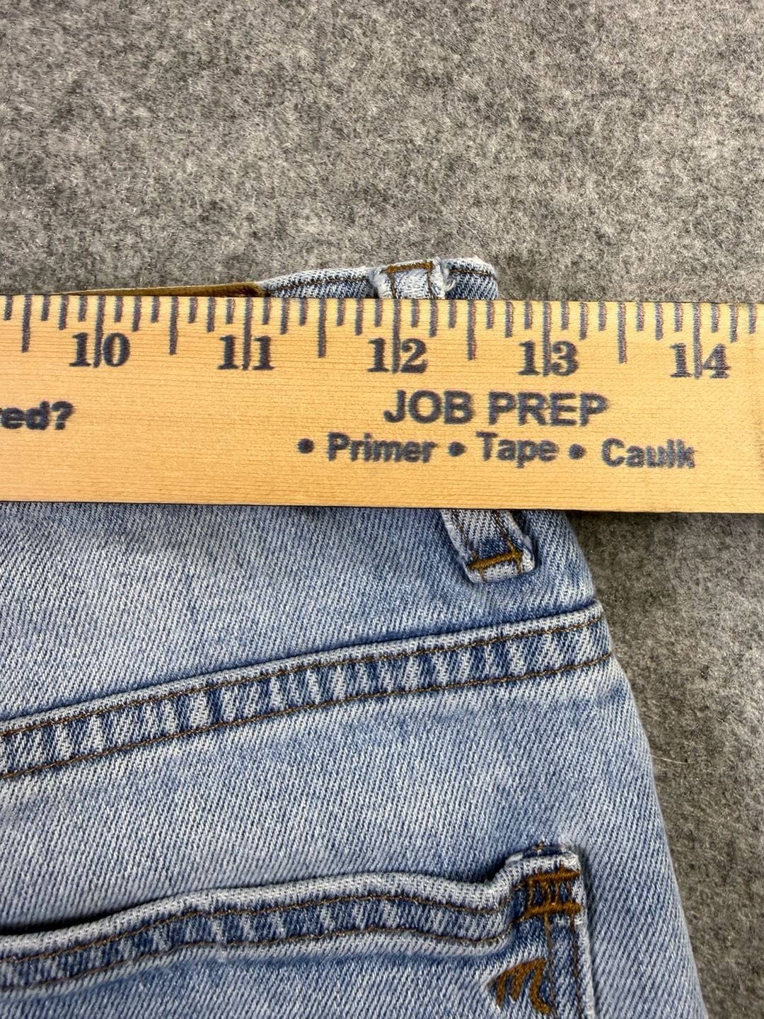 Madewell Wide-Leg Crop Jeans Size 26 Light Wash Raw Hem Button Fly 9