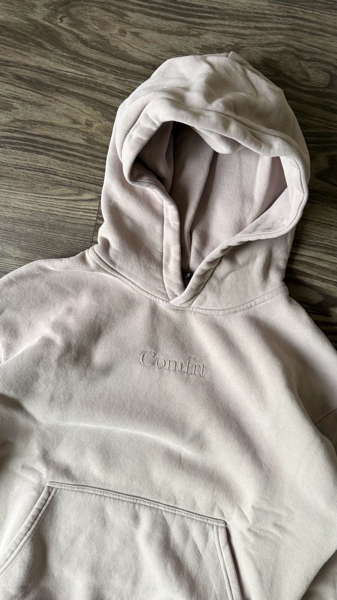 Comfrt Hoodie Size S Heavyweight Fleece Pullover Sweatshirt 5