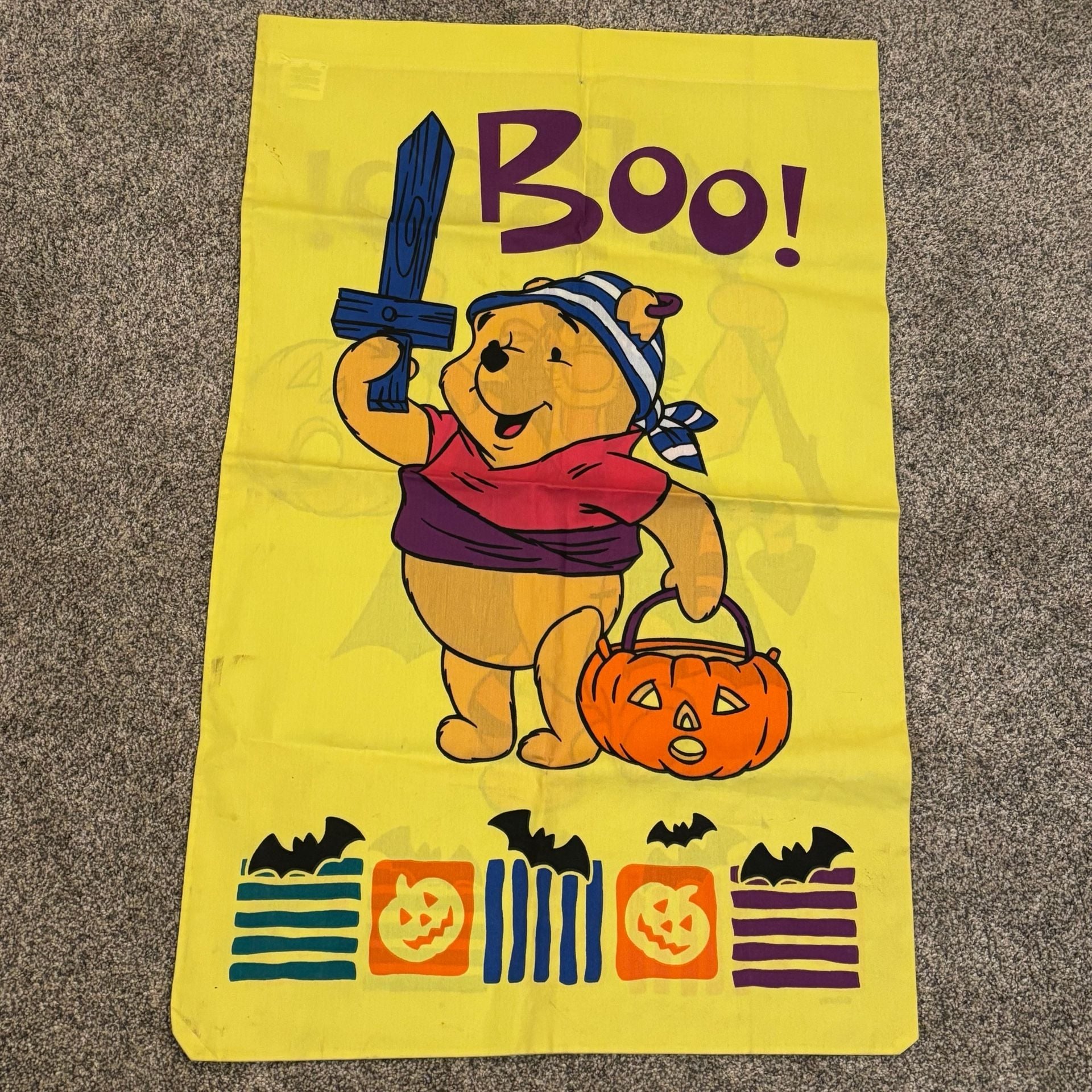 Disney Winnie The Pooh & Tigger Halloween King Size Pillowcase 1