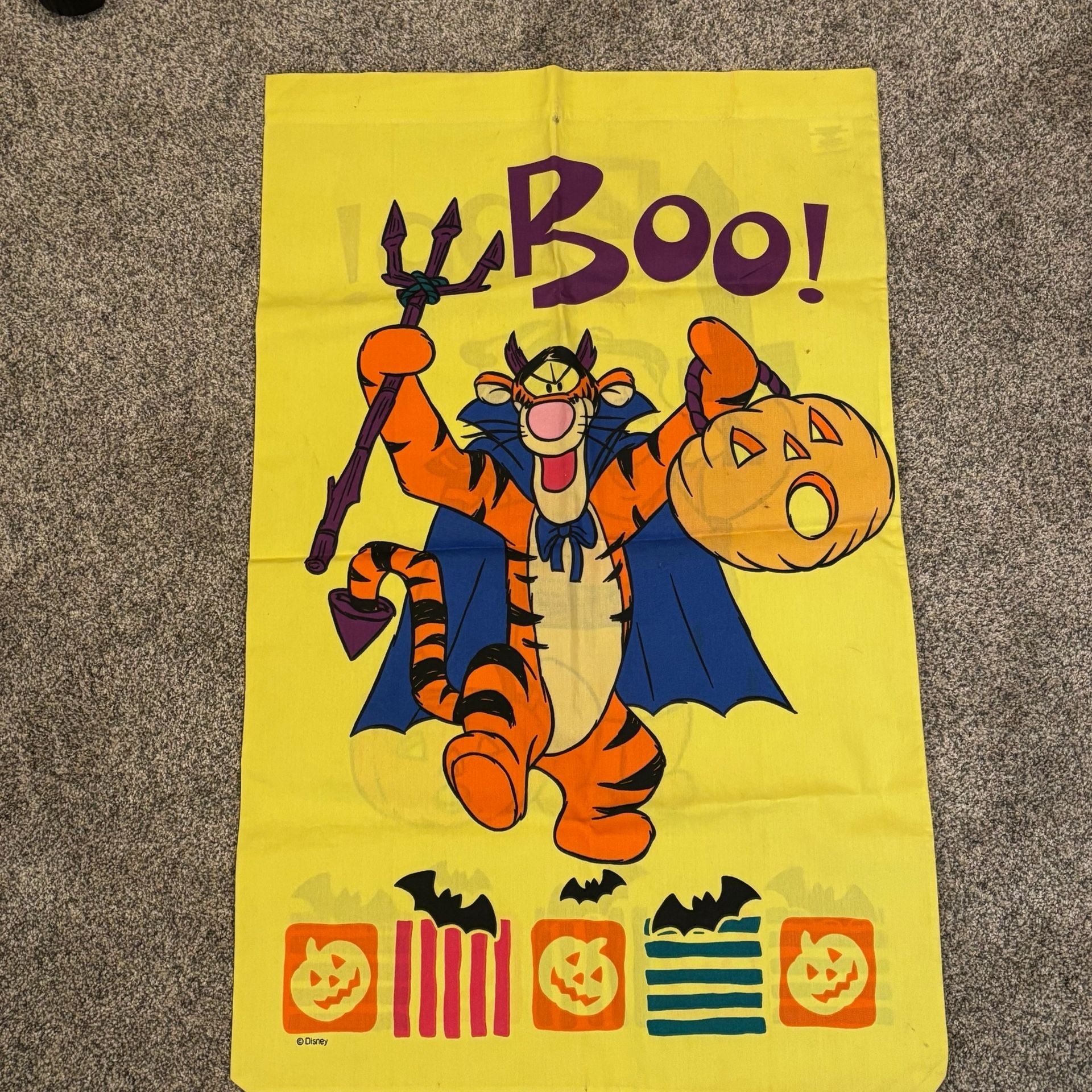 Disney Winnie The Pooh & Tigger Halloween King Size Pillowcase 2