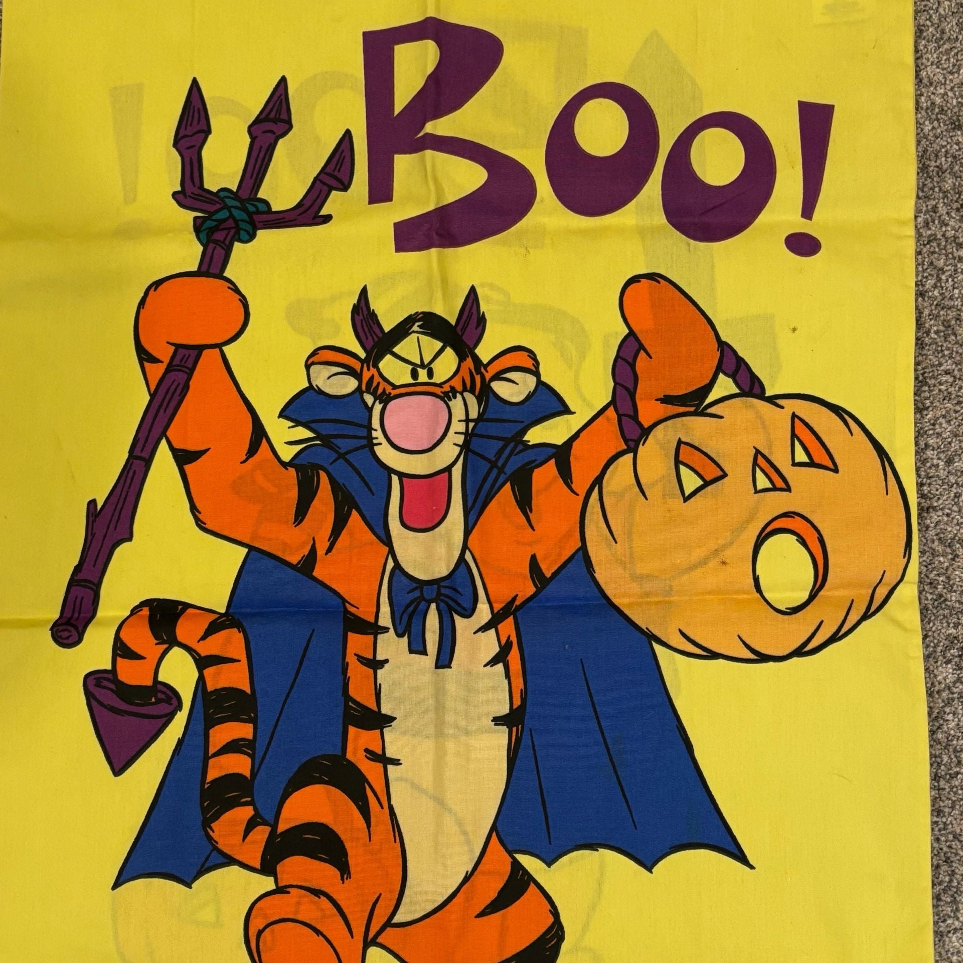 Disney Winnie The Pooh & Tigger Halloween King Size Pillowcase 7
