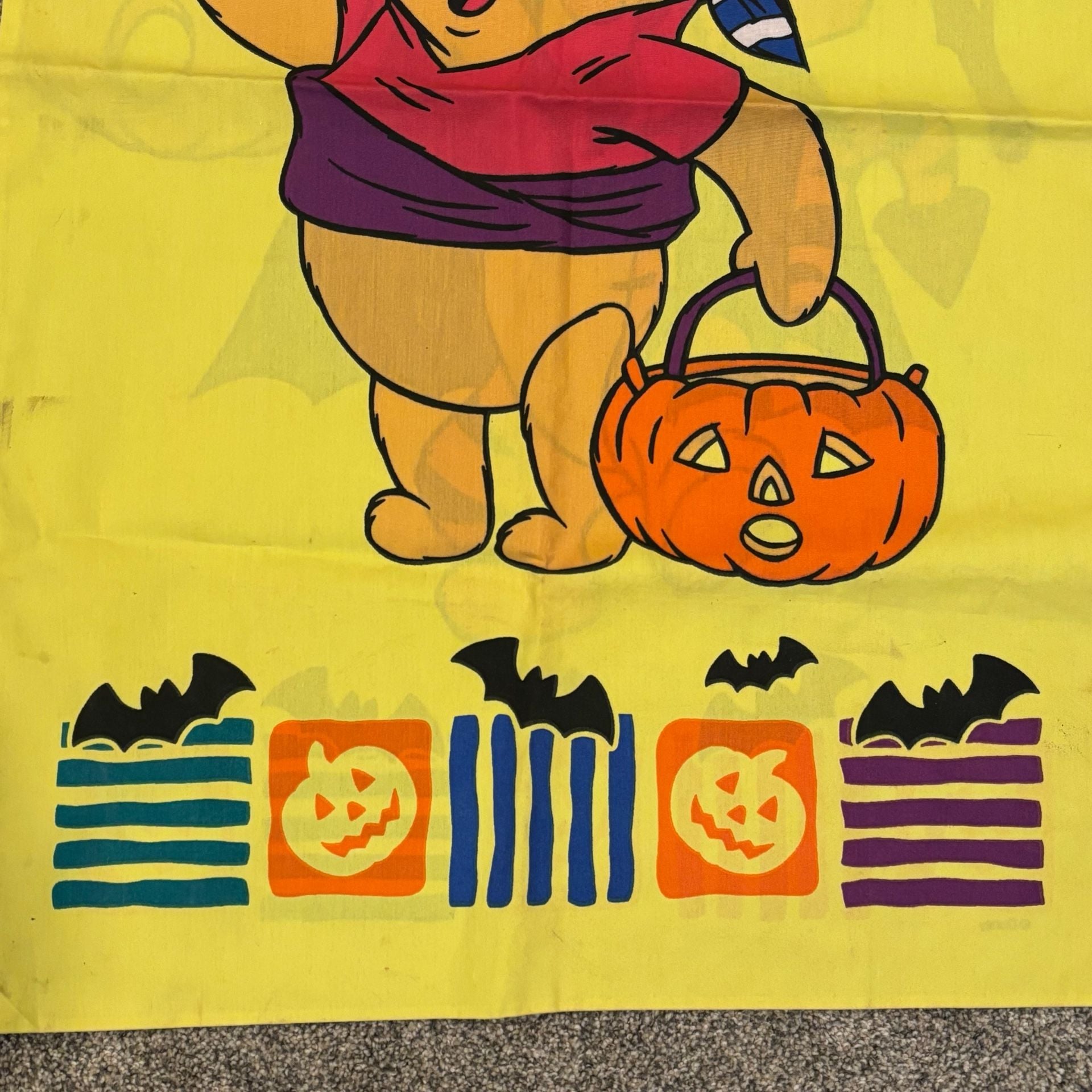 Disney Winnie The Pooh & Tigger Halloween King Size Pillowcase 8