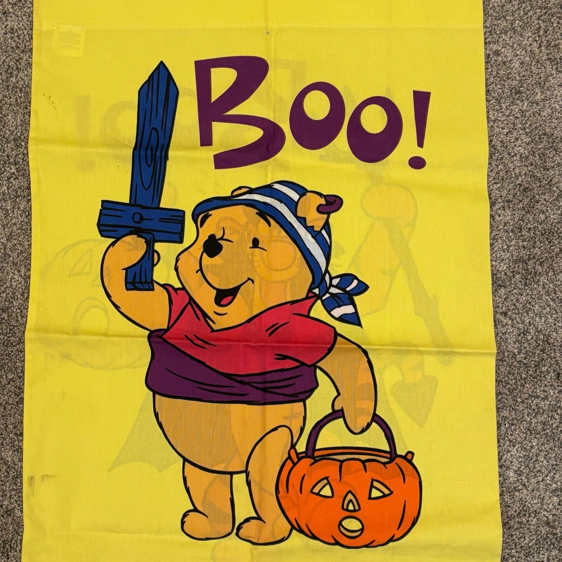 Disney Winnie The Pooh & Tigger Halloween King Size Pillowcase 11