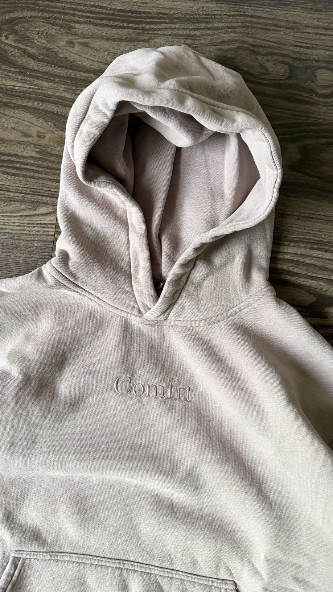 Comfrt Hoodie Size S Heavyweight Fleece Pullover Sweatshirt 3