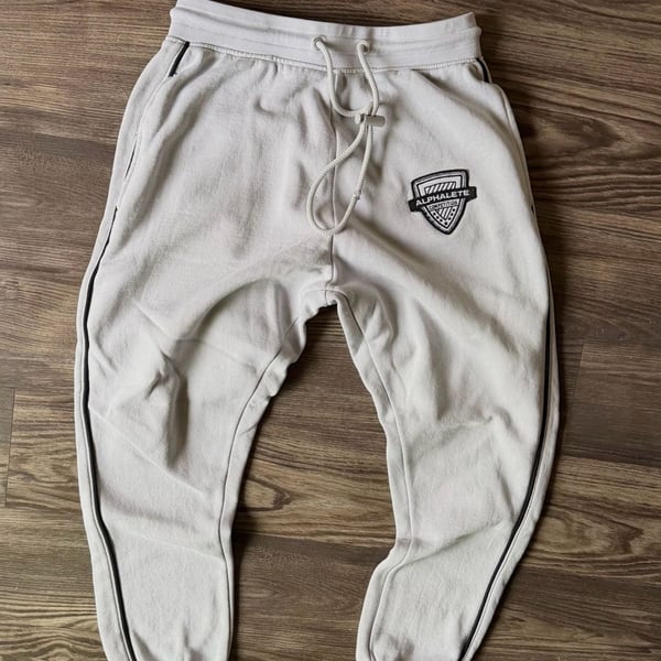 Alphalete Competition Joggers Size S Grey Sweatpants