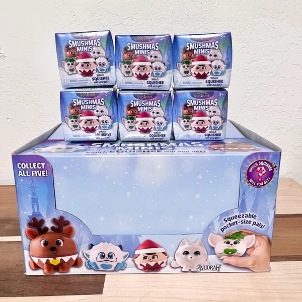 The Elf on the Shelf Santaverse Smushmas Minis Blind Box Lot of 6