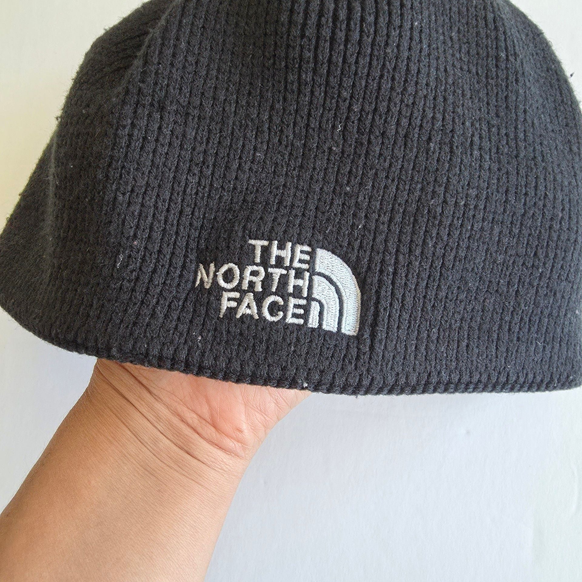 The North Face Ribbed Beanie Black 1