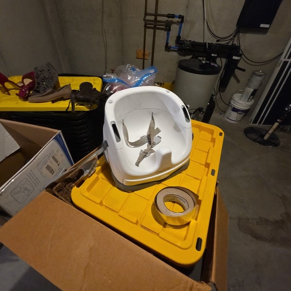 Ingenuity Baby Base 2-in-1 Booster Seat White