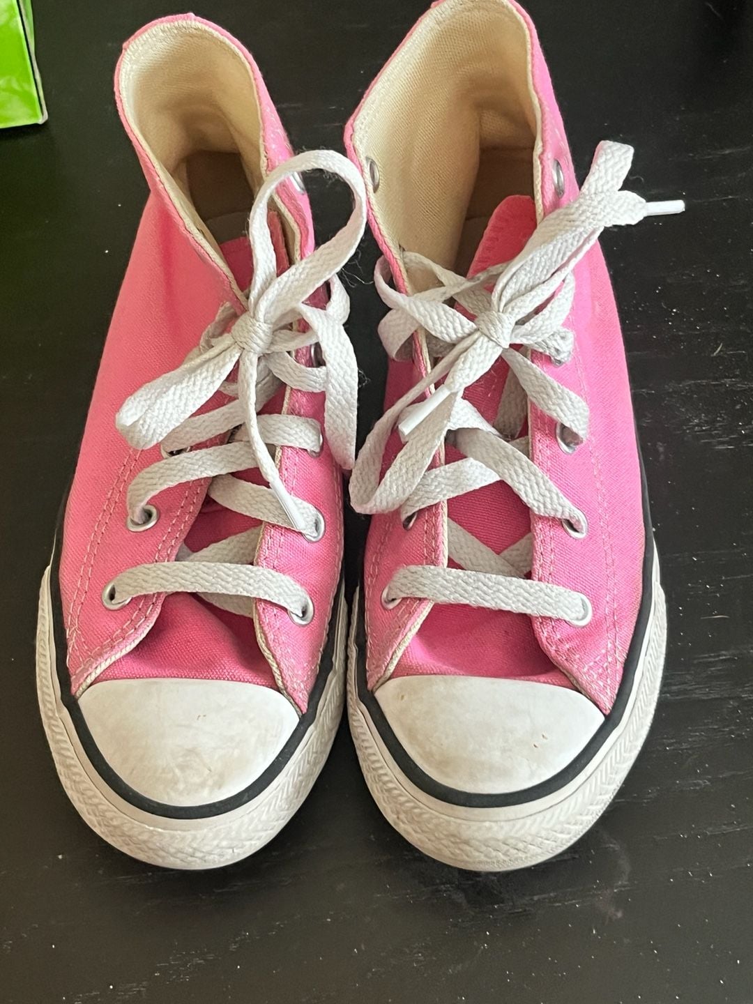 Converse Chuck Taylor All Star High Top Size 1 Pink Canvas 3