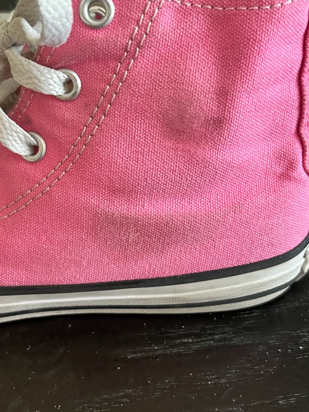 Converse Chuck Taylor All Star High Top Size 1 Pink Canvas 6
