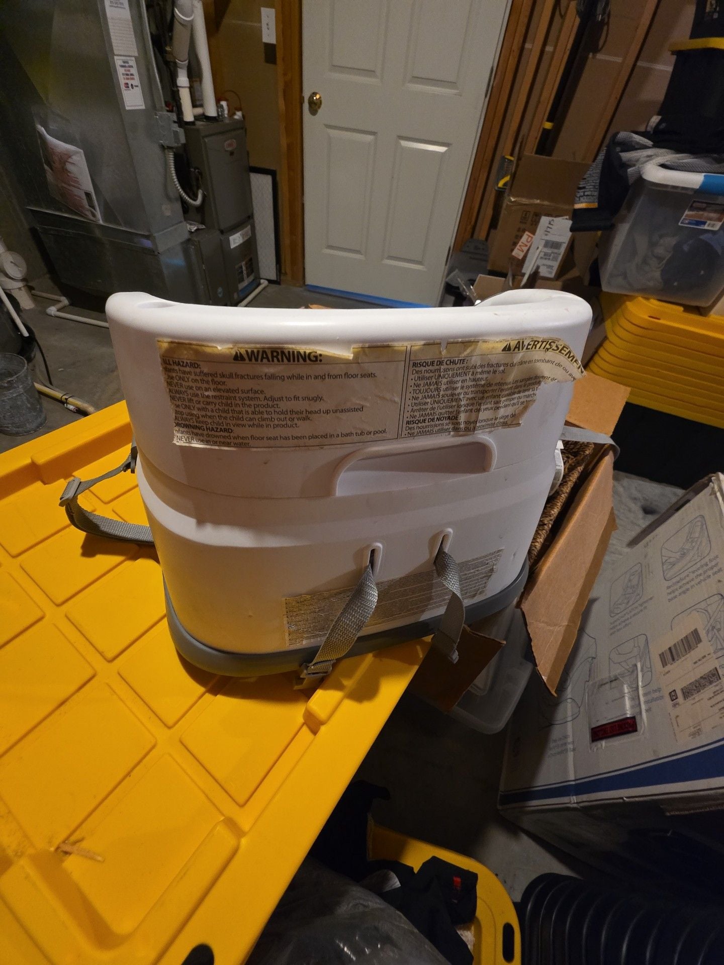 Ingenuity Baby Base 2-in-1 Booster Seat White 4