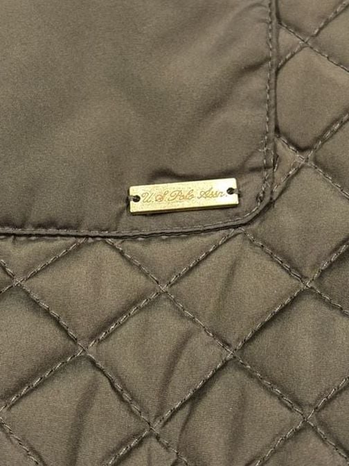 U.S. Polo Assn. Quilted Jacket Olive Green 6