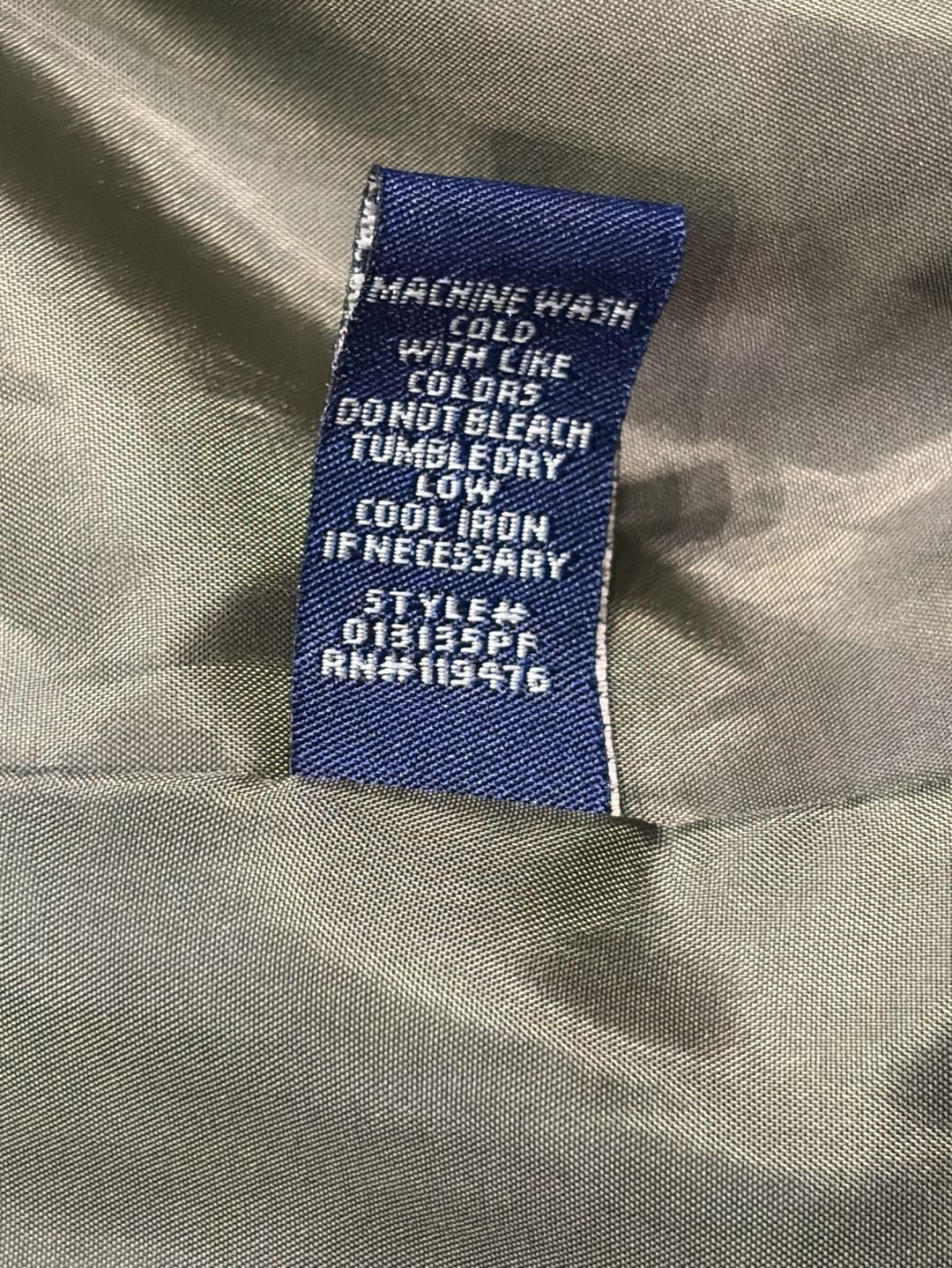 U.S. Polo Assn. Quilted Jacket Olive Green 12