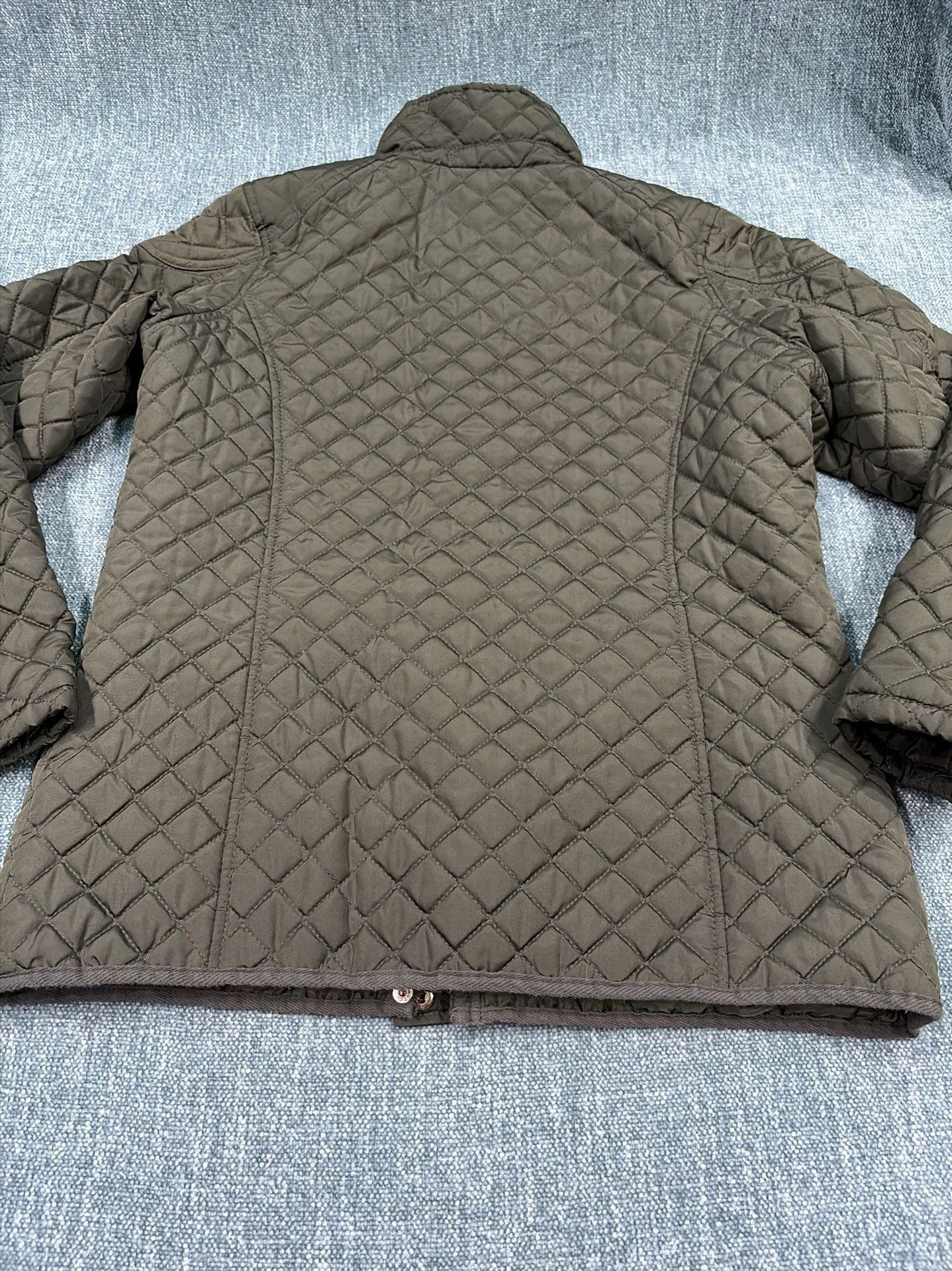U.S. Polo Assn. Quilted Jacket Olive Green 13