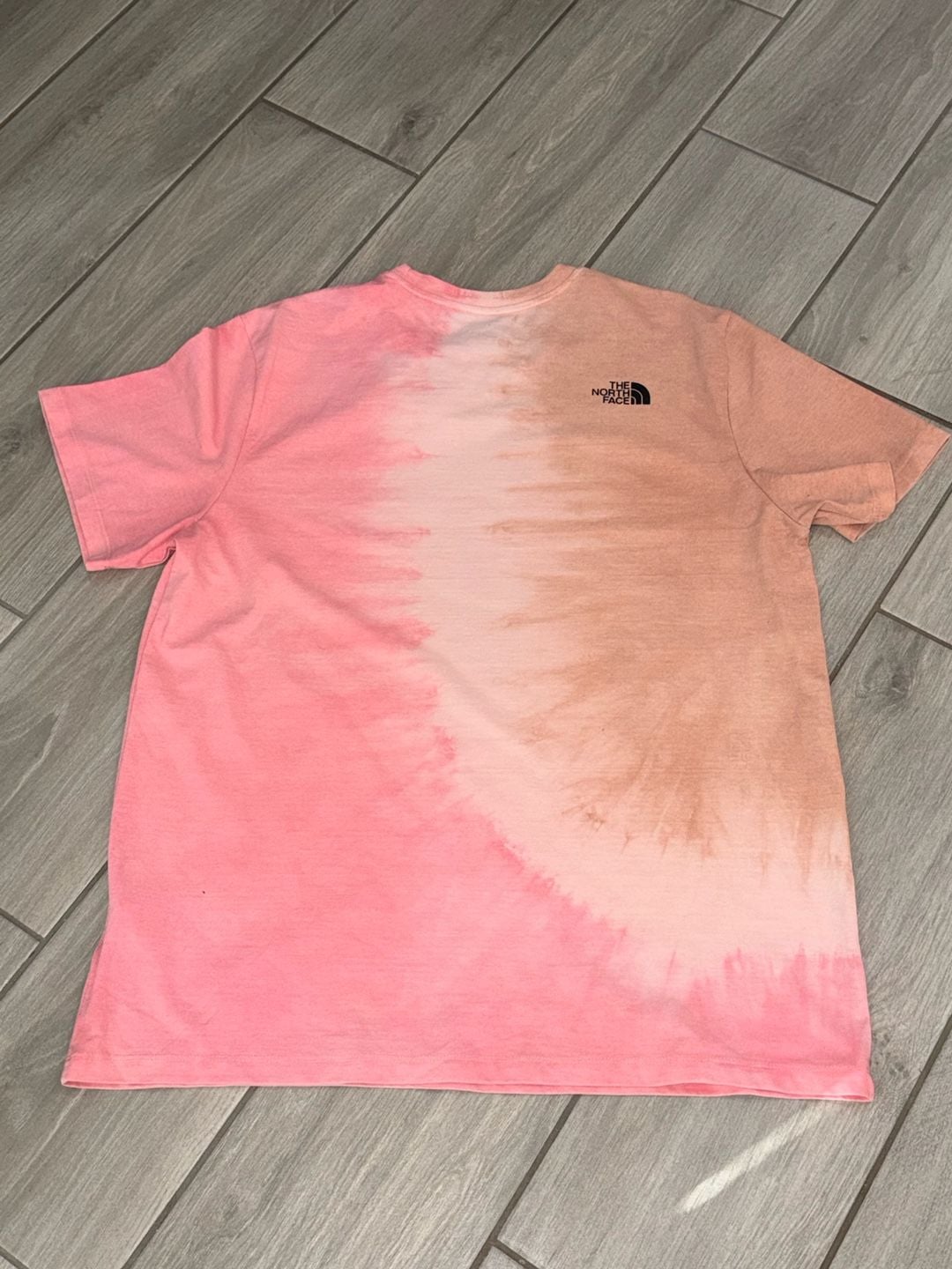 The North Face Phil Henderson Graphic Tee Size XL Pink Tie Dye Shirt Item 0496 3
