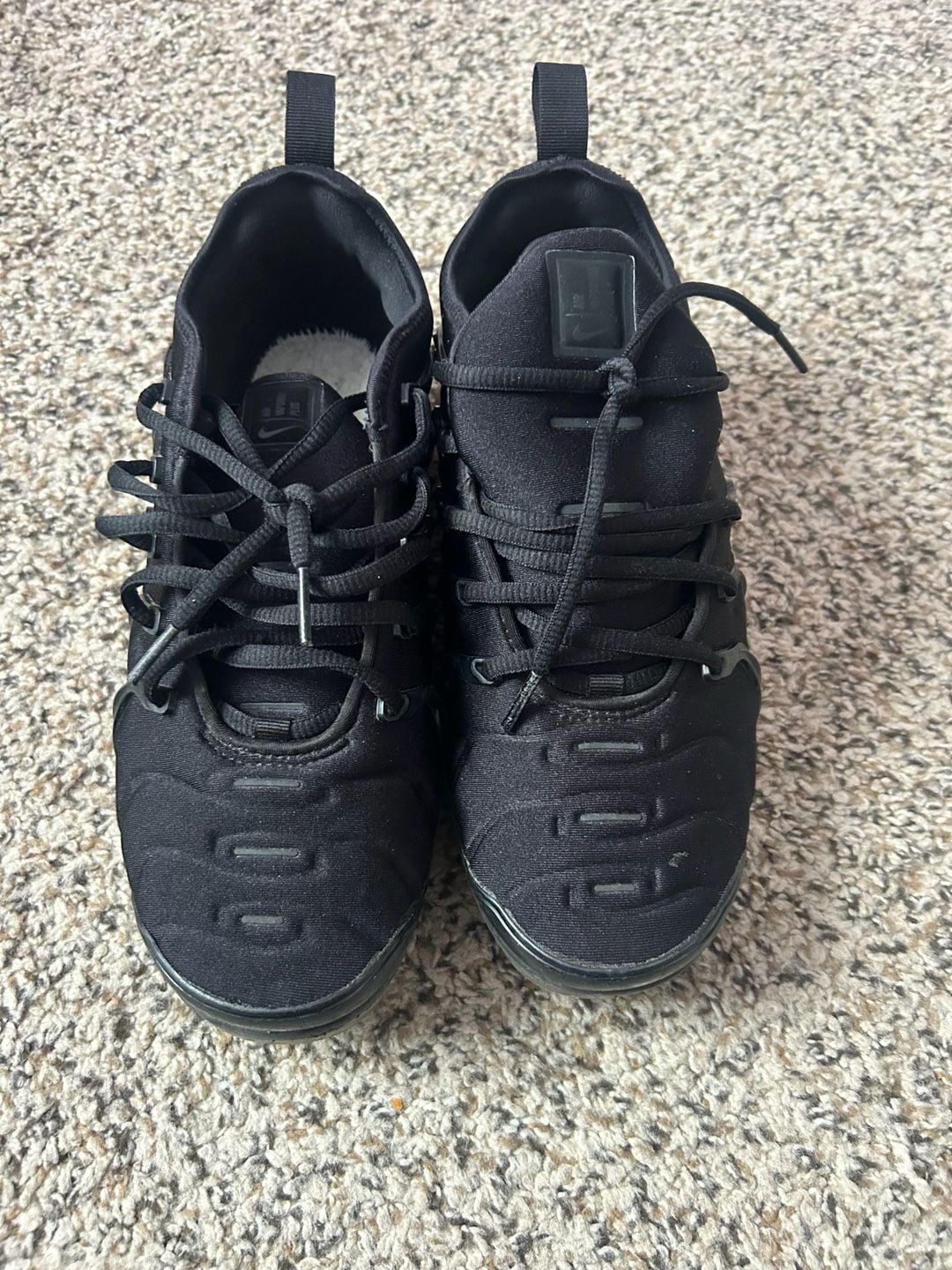 Nike Air Vapormax Plus Triple Black Sneakers 3