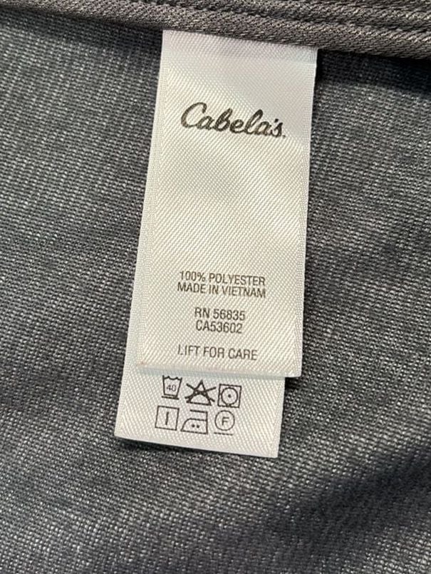 Cabelas XPG Softshell Jacket Size S Windstopper Blue Full Zip Outdoor 5