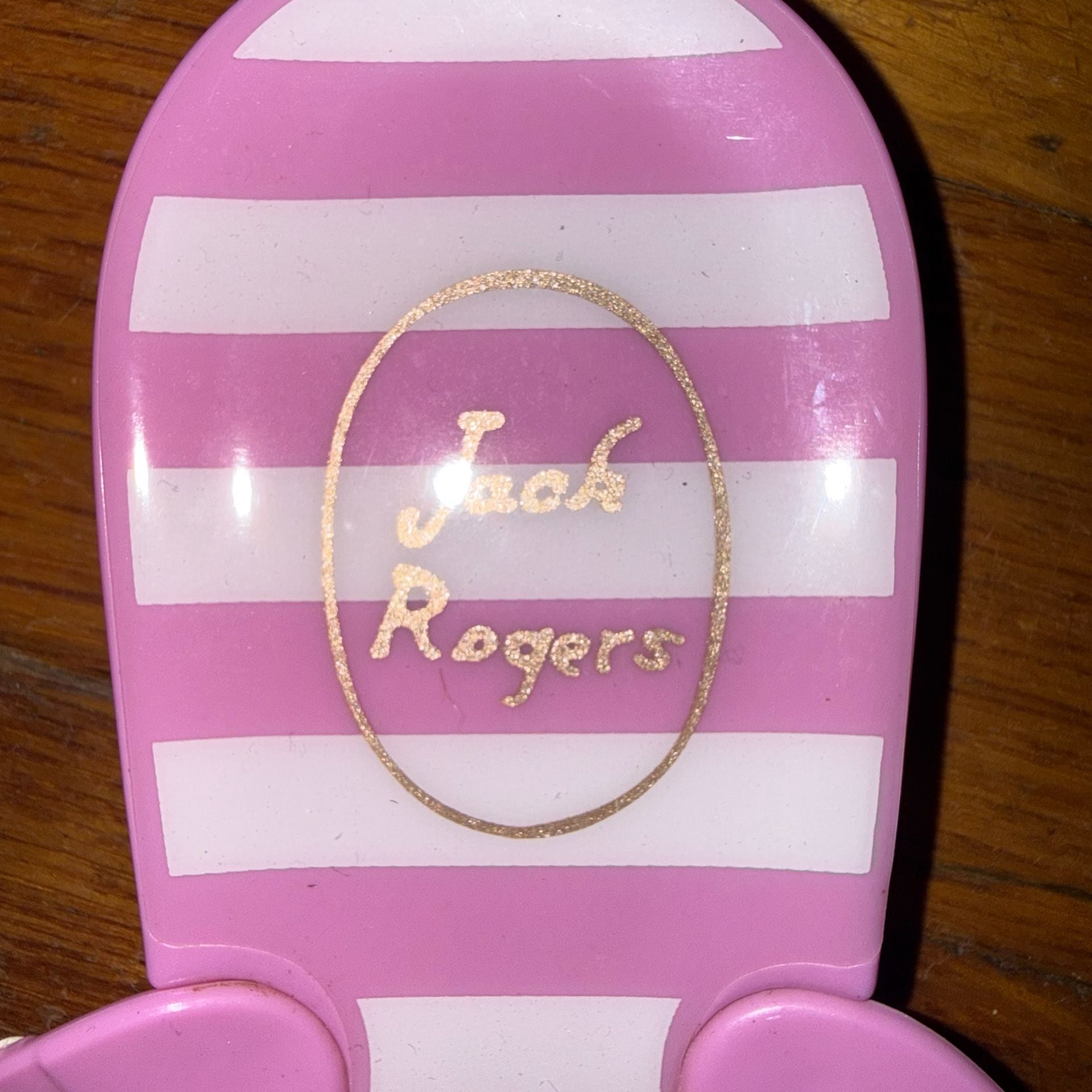 Jack Rogers Georgica Jelly Sandal Size 7 Pink 6