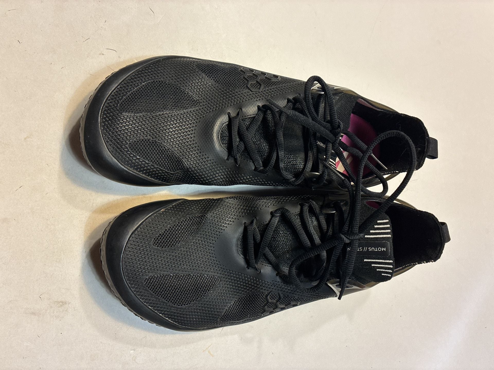 Vivobarefoot Motus Strength Black Cross Training Shoes 2