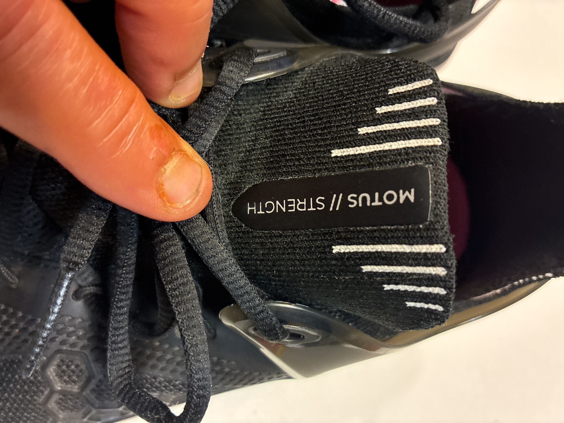 Vivobarefoot Motus Strength Black Cross Training Shoes 3