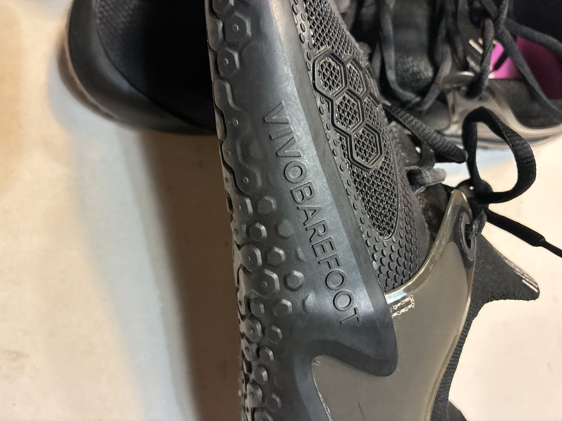 Vivobarefoot Motus Strength Black Cross Training Shoes 5