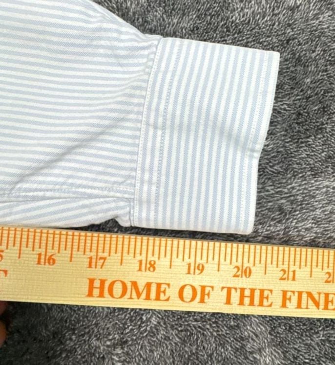 Vineyard Vines Slim Fit Tucker Shirt Striped Button Down Size XS White Blue 7