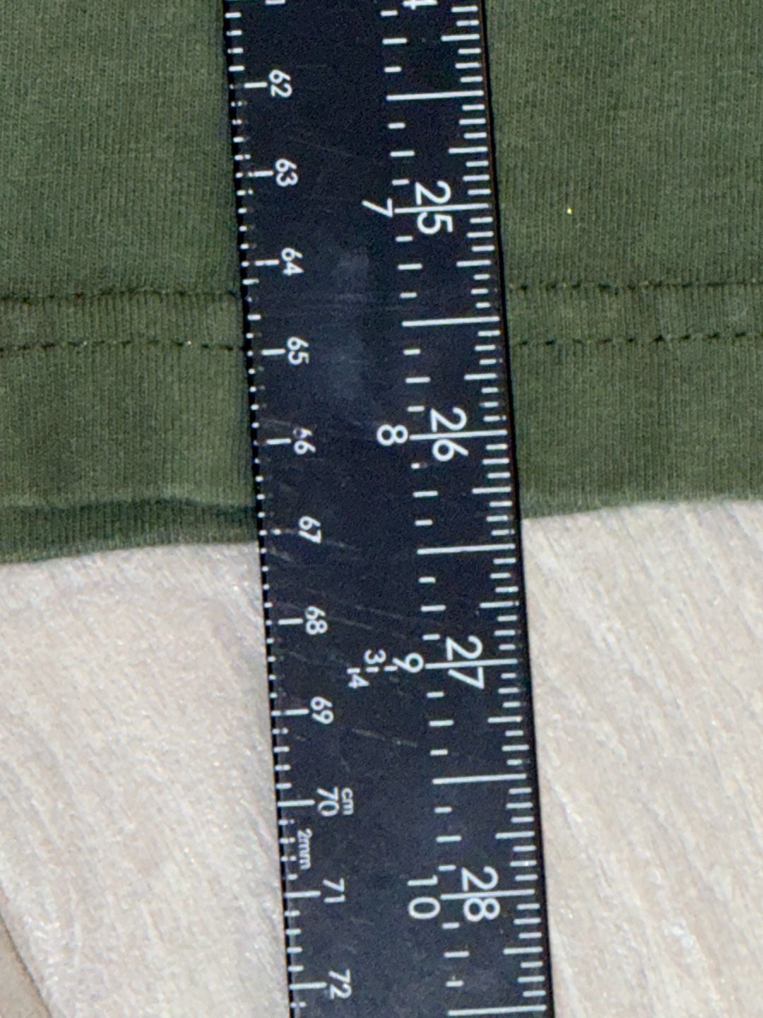 Bayside USMC T-Shirt Large Olive Green Made In USA Graphic Tee Item 0498 7