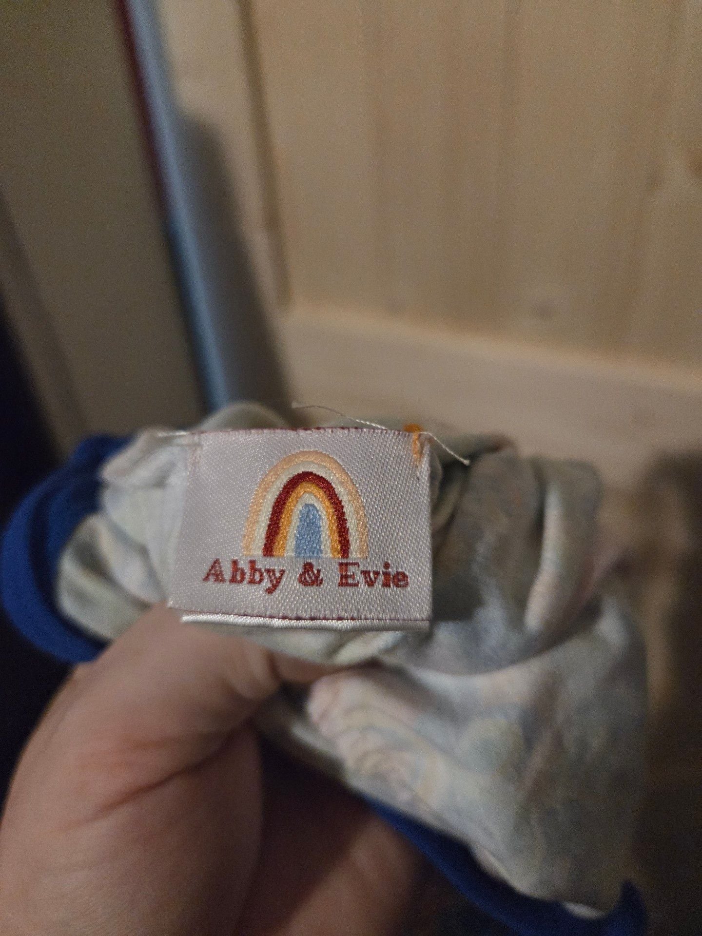 Abby & Evie Rainbow Romper Size 12M Multi Pockets 6