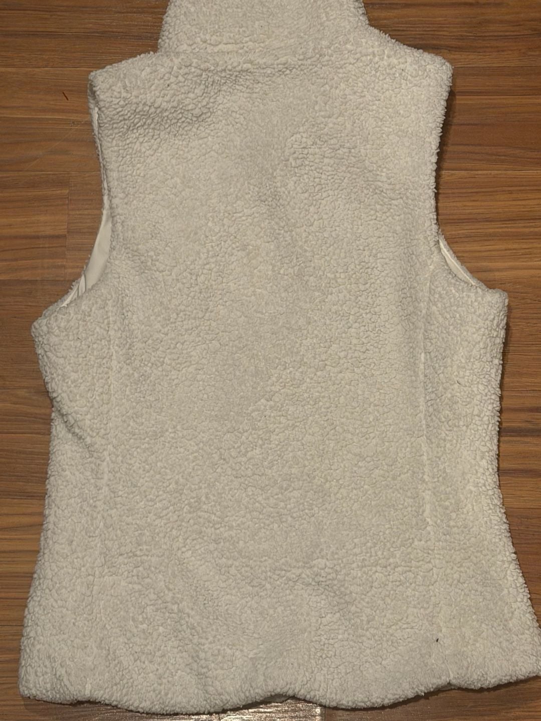 Patagonia Los Gatos Fleece Vest Size XS White Full Zip 7