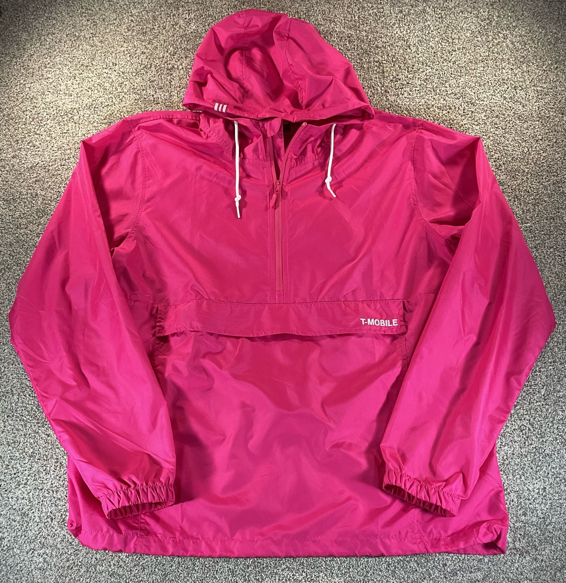 T-Mobile Anorak Wind Breaker Pullover Jacket Pink. Nice! 2