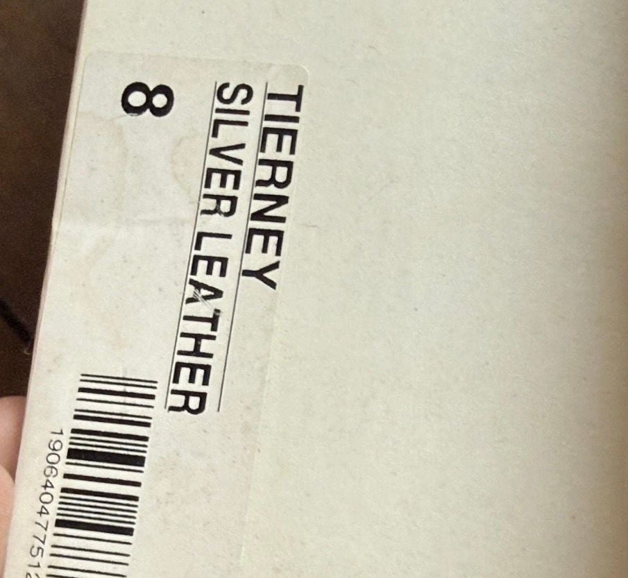Steve Madden Tierney Strappy Stiletto Heel Sandal Size 8 Silver 3