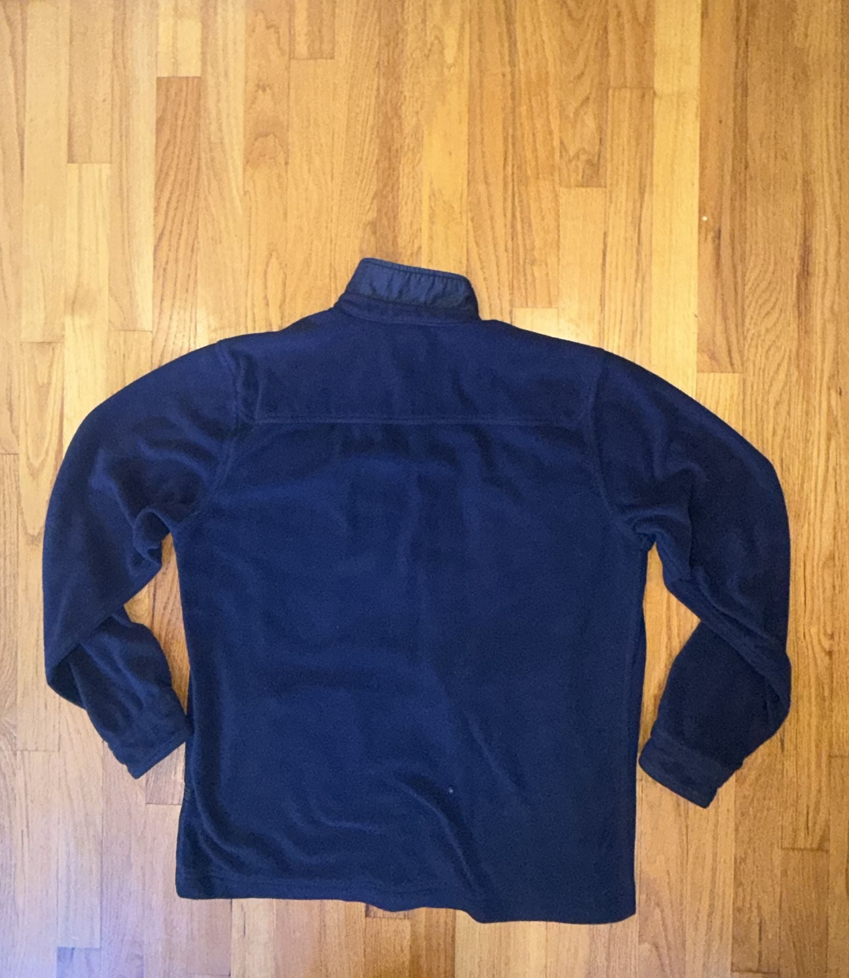 O'Neill Shirt Mens L Blue Fleece Long Sleeve Button Up Superfleece Top 9
