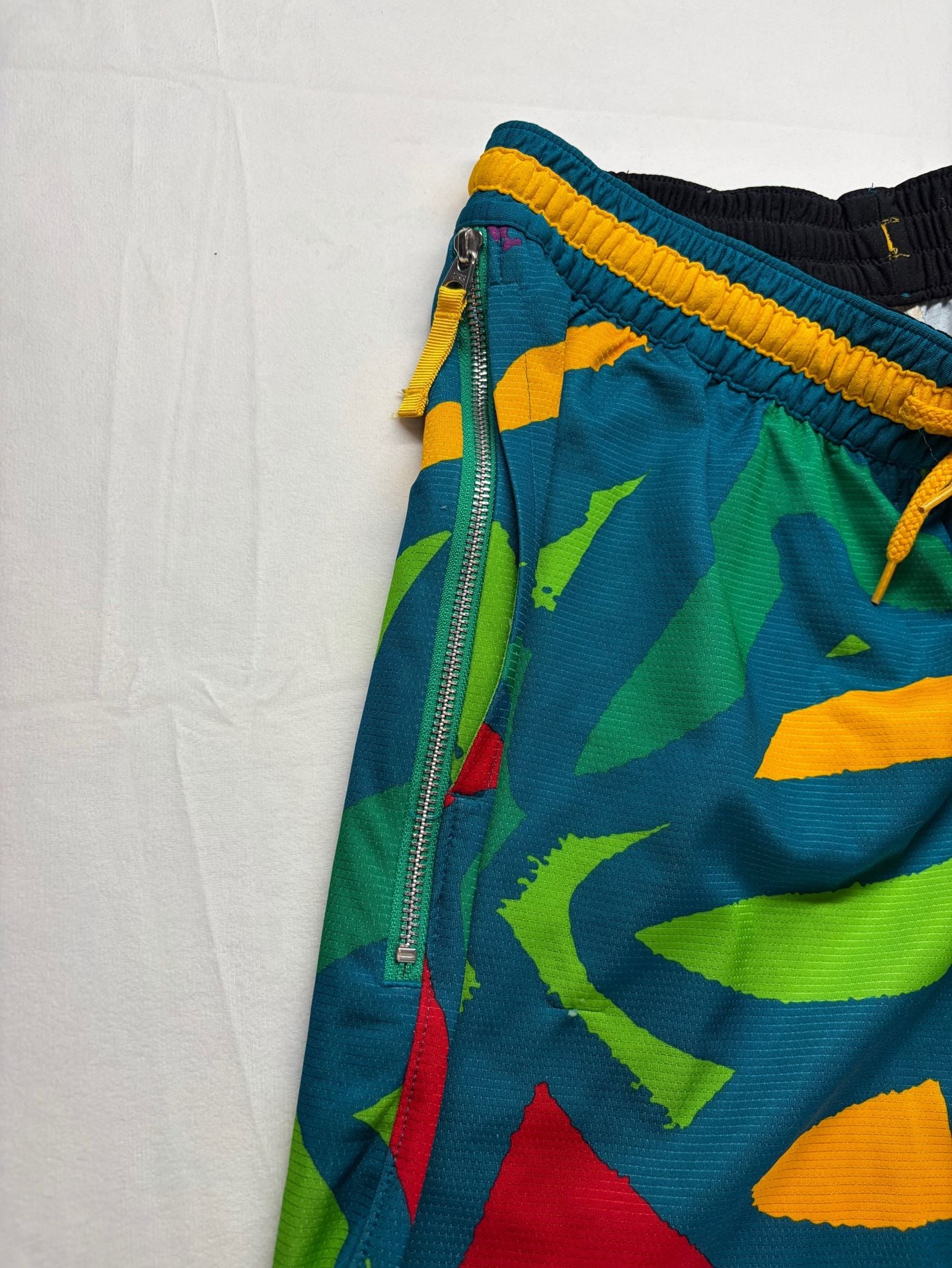 Nike Dry DNA Men's Basketball Shorts Spruce Blue/University Gold Love 9” Medium 4