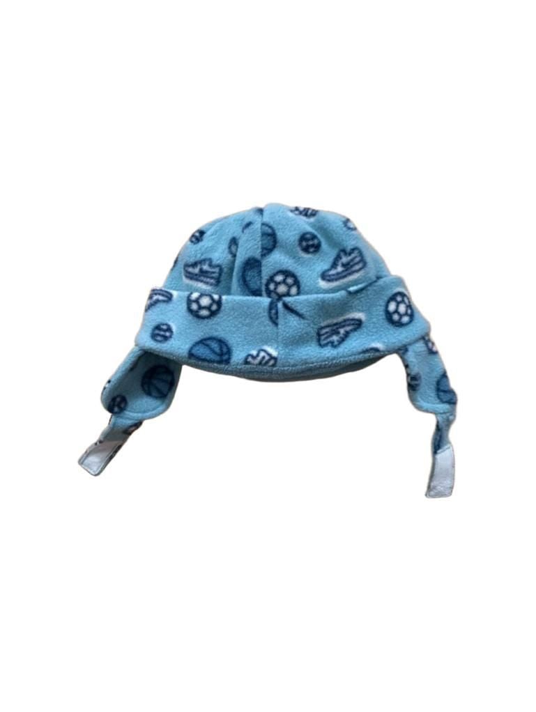 Nike Fleece Trapper Hat Blue Sports Print 5