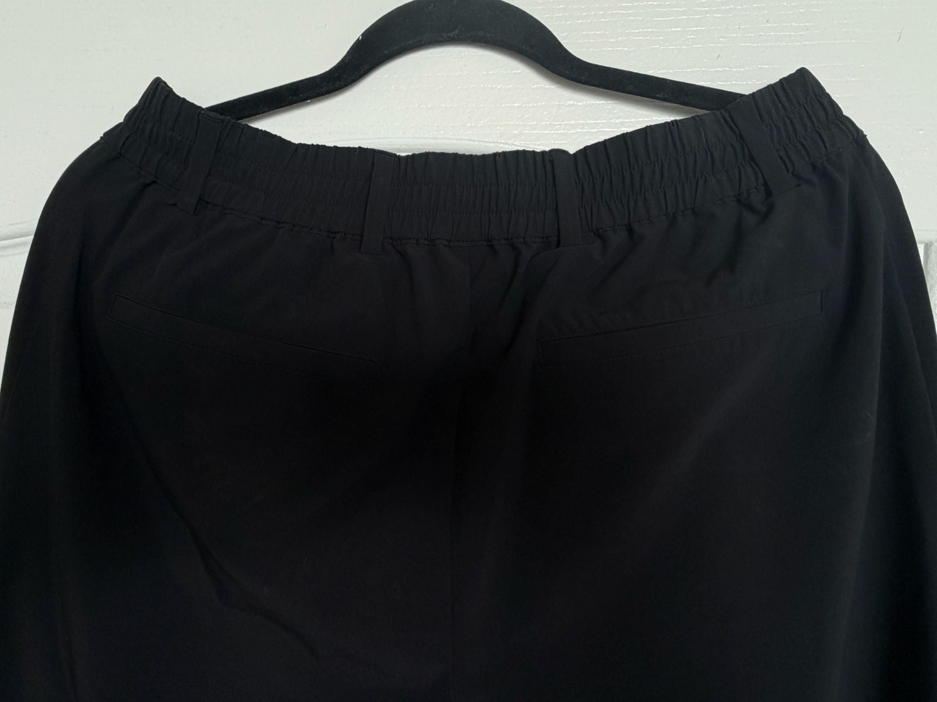 Alo Yoga Black Pleated Wide Leg Tailored Trousers Pants. NO Tag 6