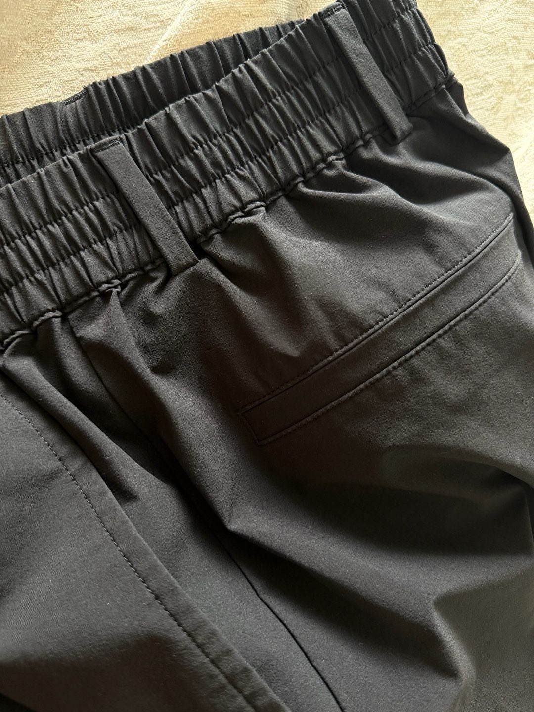 Alo Yoga Black Pleated Wide Leg Tailored Trousers Pants. NO Tag 8