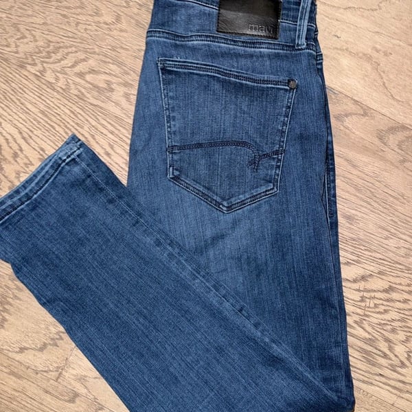 Mavi Jake Slim Leg Jeans Size 34/30 Dark Blue Denim