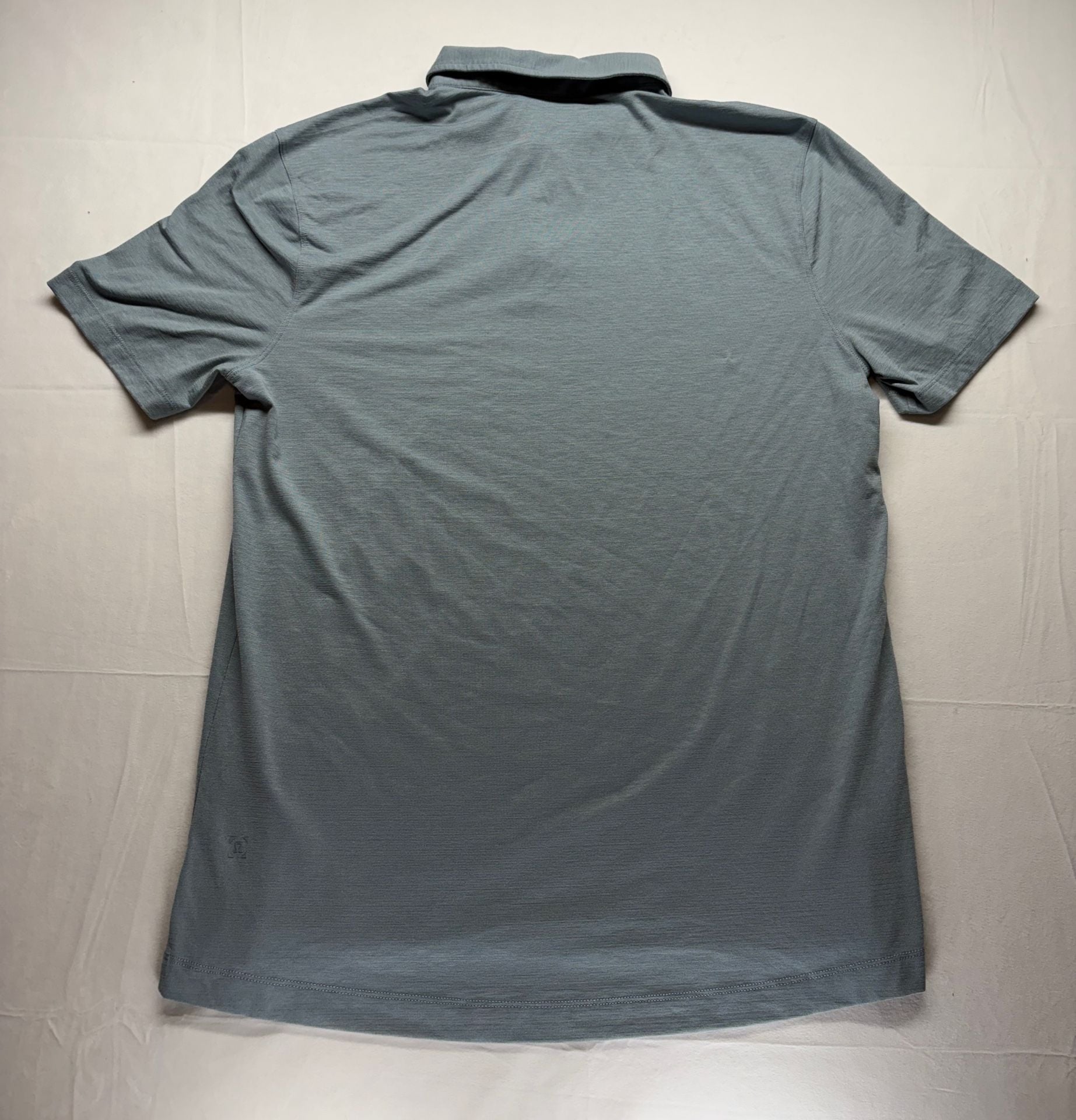 Lululemon Evolution Polo Shirt Blue Performance Golf 6