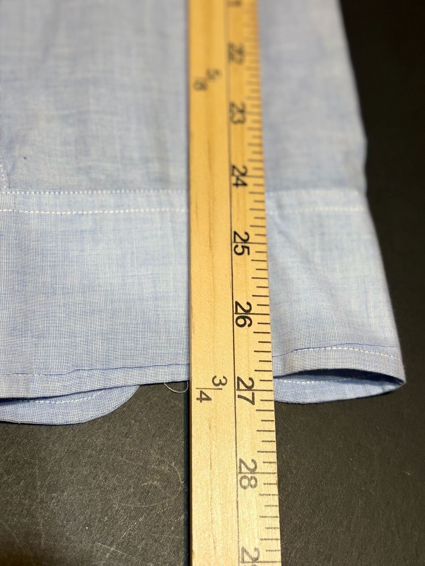 J.Crew Oxford Button-Down Shirt Size XL Light Blue Long Sleeve Pocket 9