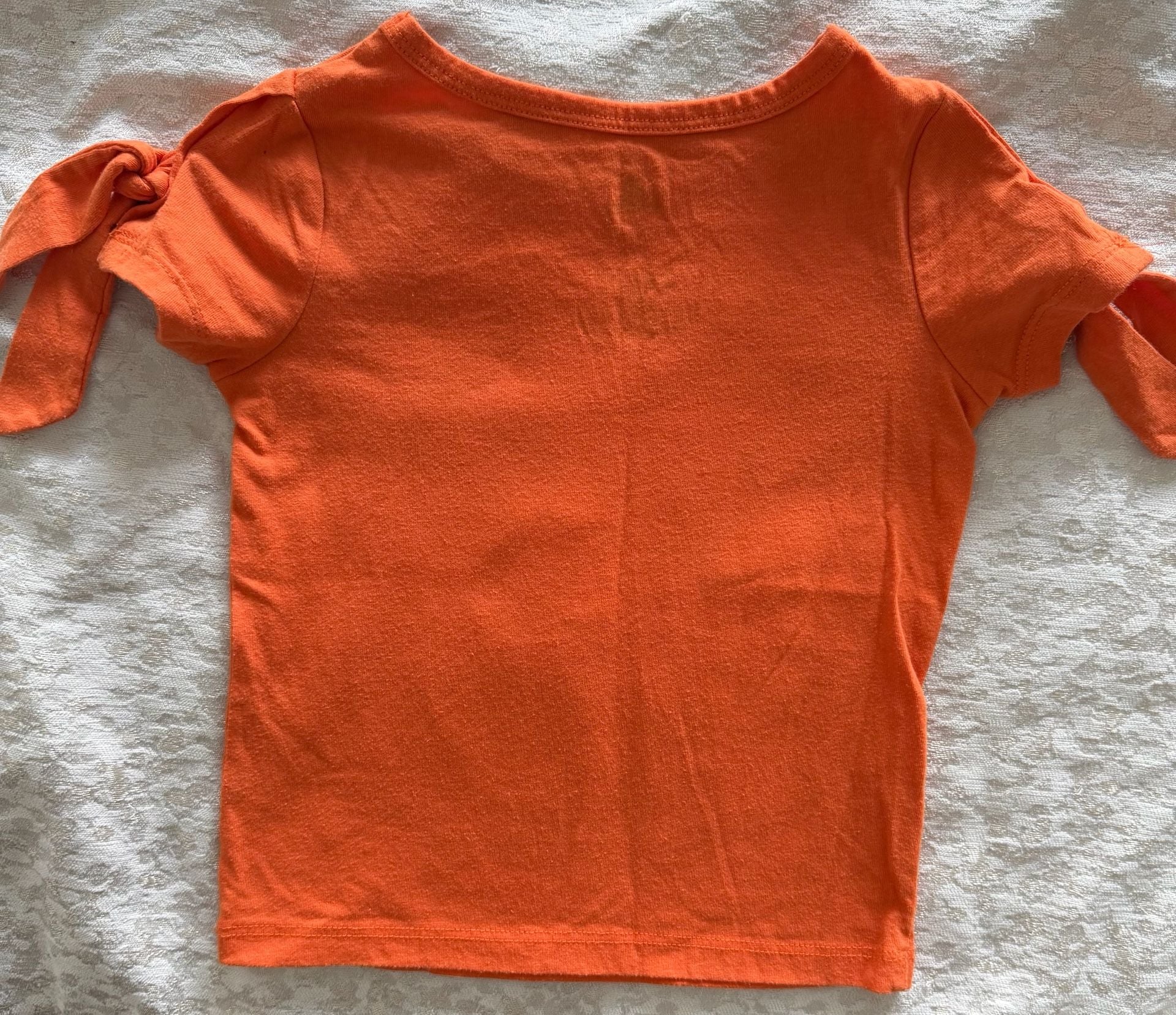 Disney Minnie Mouse Halloween Boo Size XXS Orange T-Shirt 2