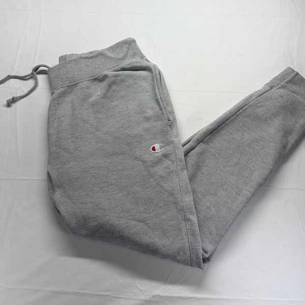 Champion Reverse Weave Sweatpants Size Large Gray Joggers