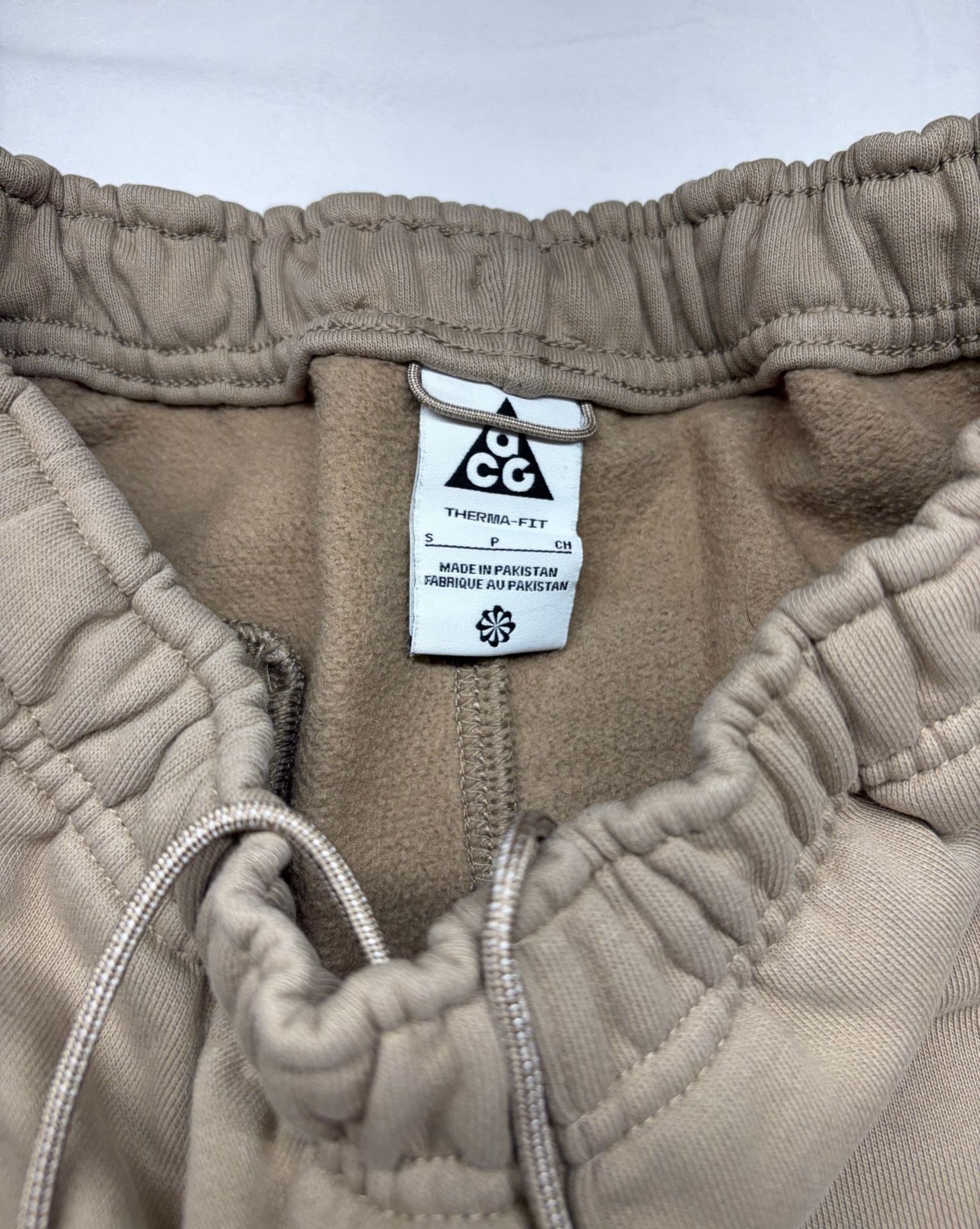 Nike ACG Therma-Fit Fleece Sweatpants Size S Brown Joggers Excellent Condition 6
